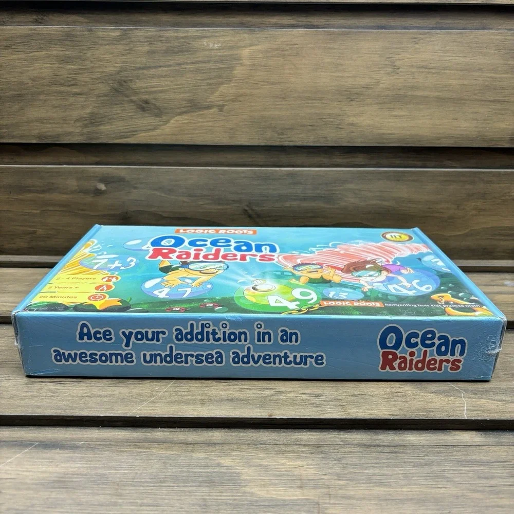Ocean Raiders‎ Logic Roots Math Learning Game Undersea Adventure Sealed